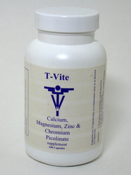 T-Vite Calcium, Magnesium,<br/>Chromium, and Vitamin D
